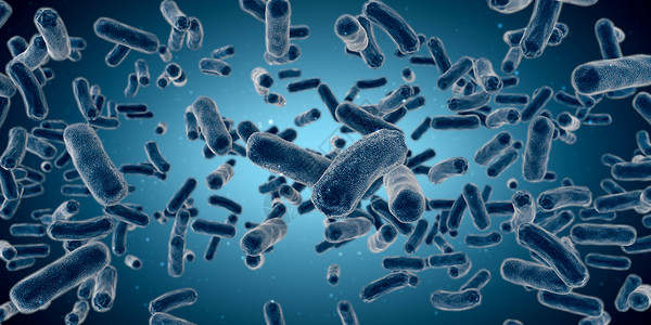 细菌细胞场景医学高清图片素材