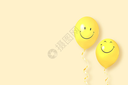 敷面膜表情包笑脸气球设计图片