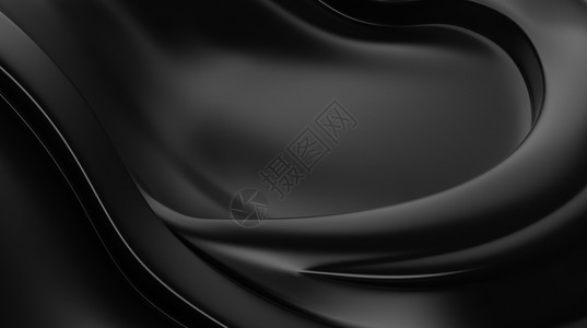 黑色曲线抽象纹理设计图片