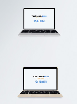 做笔记本素材笔记本电脑办公电子设备样机模板