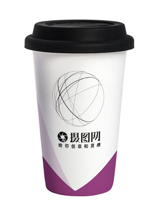 品牌vi设计咖啡杯贴图样机模板
