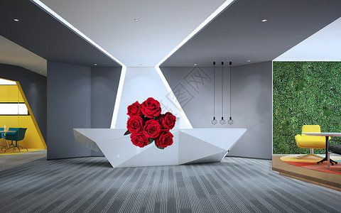 花瓣地毯现代抽象背景墙设计图片