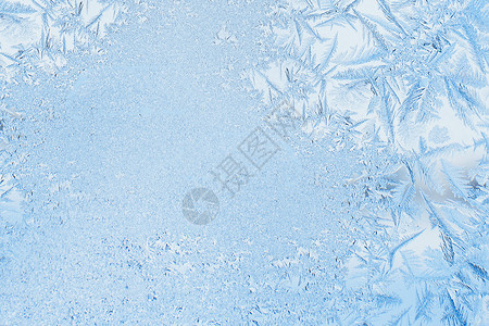 高铁冬季素材唯美雪花背景设计图片