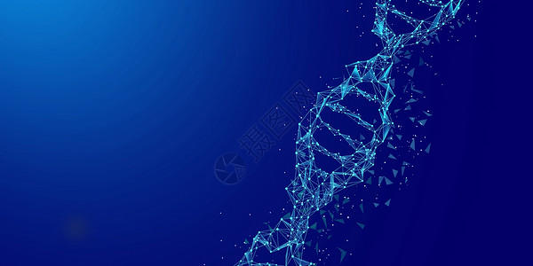 DNA基因链图片