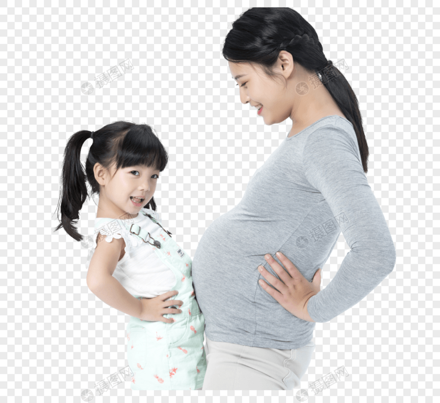 母女二胎图片