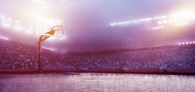 国际篮球日篮球场高清图片素材