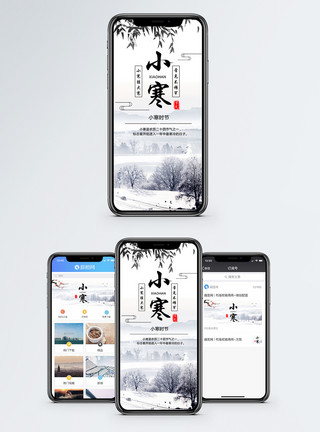 小寒配图小寒手机海报配图模板