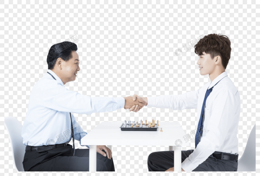 商务人士下棋图片