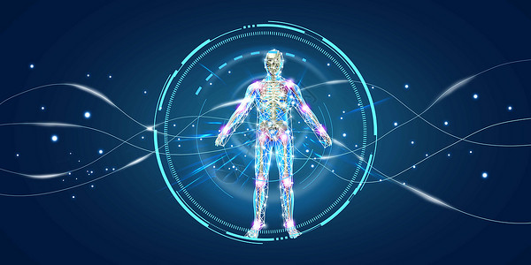 人体智能人工智能科技设计图片