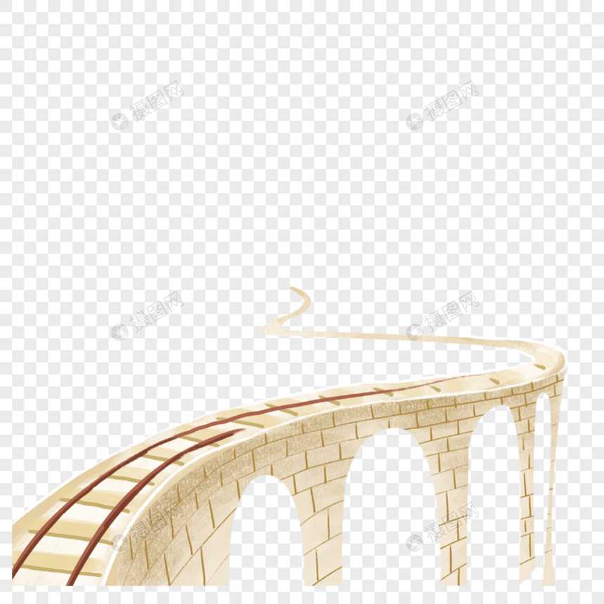 桥梁轨道图片