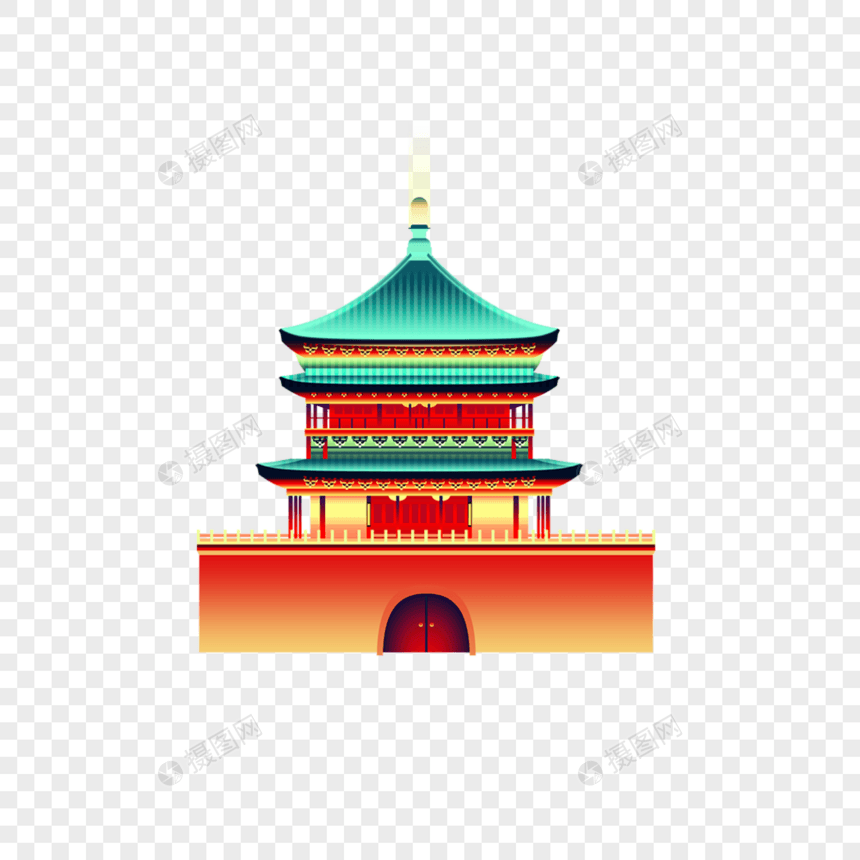 城门建筑图片