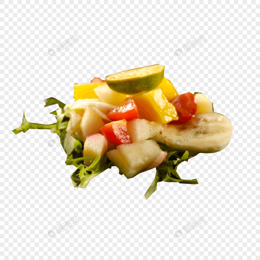 自制水果沙拉图片