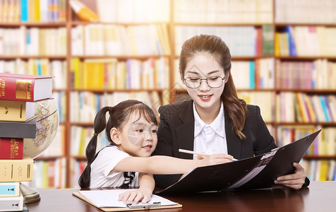 儿童实木书柜学习教育设计图片