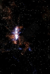 震撼星空粒子线条h5动态背景光效高清图片素材