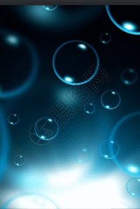彩色肥皂泡泡唯美的泡泡h5动态背景素材高清图片