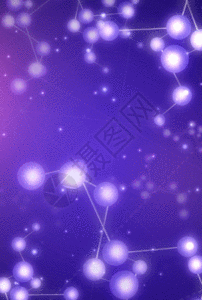 紫色唯美粒子h5动态背景图片