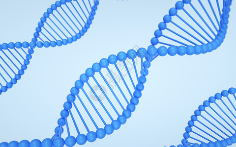 基因组测序DNA基因链条设计图片