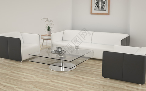 木纹家具现代客厅沙发设计图片