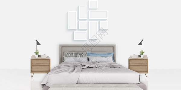 婚床布置创意室内家居设计图片