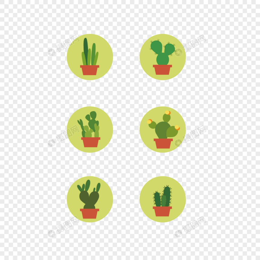 手机图标app仙人掌植物图片