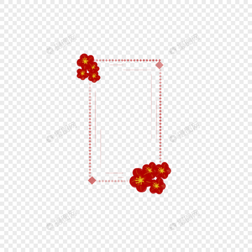 花朵边框图片