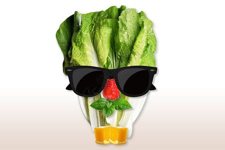 小白菜蔬菜果蔬达人设计图片