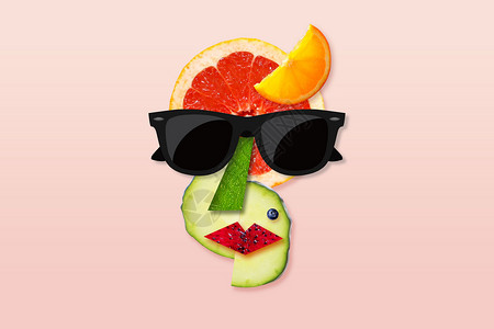 可爱西瓜表情水果表情设计图片