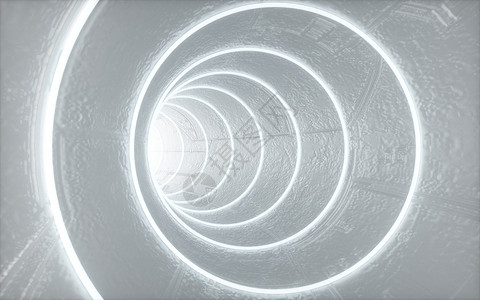 隧道空间背景图片