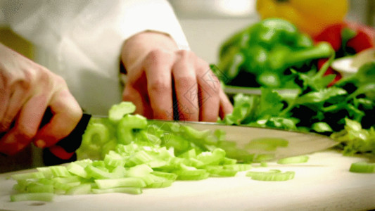 蔬菜背景图切菜GIF高清图片