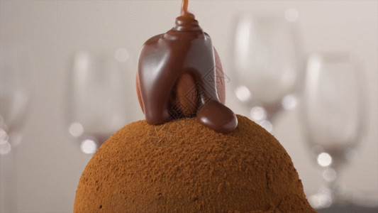 甜品DIY巧克力饼干GIF高清图片