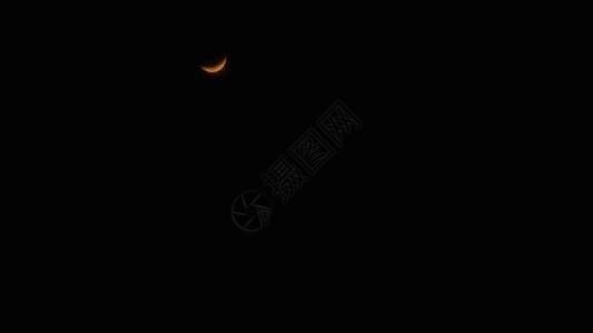发光的月牙月牙GIF高清图片