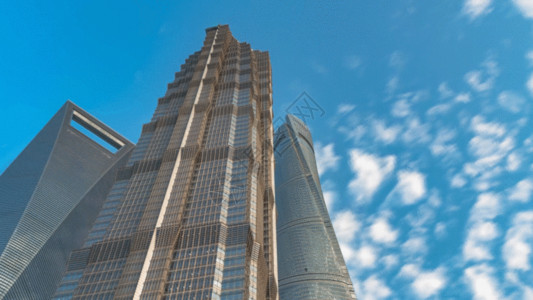 金融高楼上海标志性建筑GIF高清图片