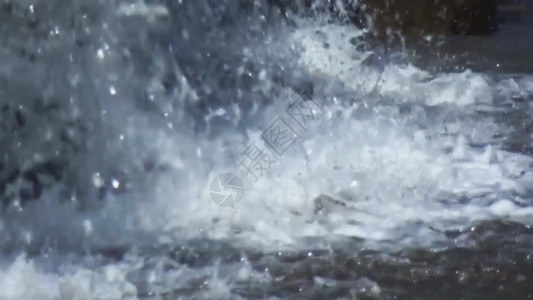 水瀑布激流瀑布风景GIF高清图片