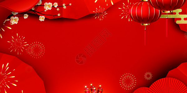 中国风节日背景背景图片