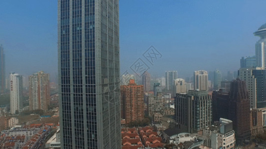 上海商业航拍上海建筑GIF高清图片
