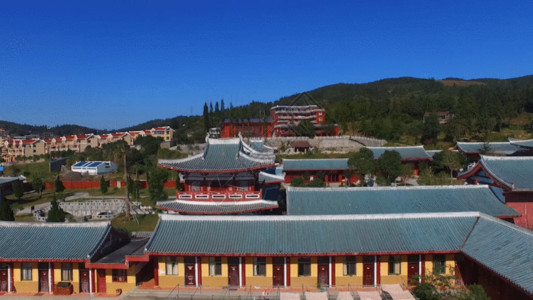 修道院寺庙建筑GIF高清图片