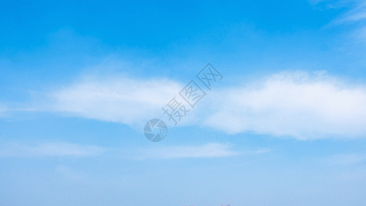 蓝天七彩素材实拍云层飘动视频素材GIF高清图片