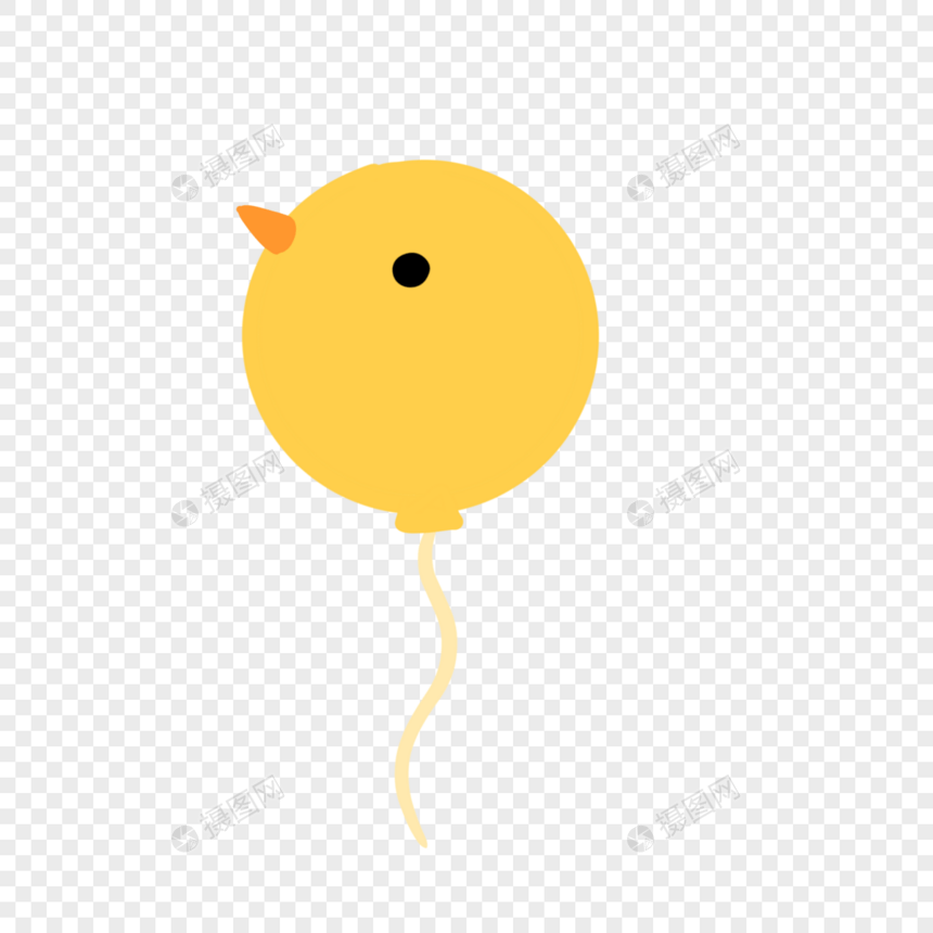 鸡气球图片