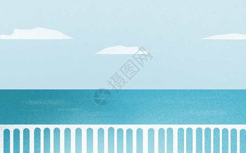 海边度假男人清新大海背景设计图片