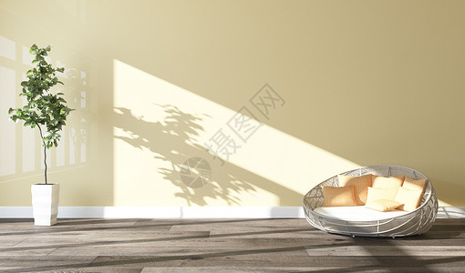 阳光食物简约沙发椅设计图片