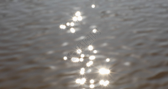 涟漪素材波光粼粼渭河水4K超清原始GIF高清图片