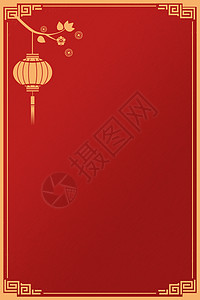 红金中国风背景背景图片