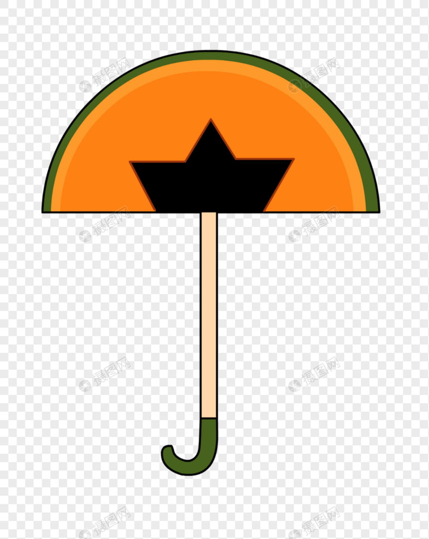 木瓜伞图片