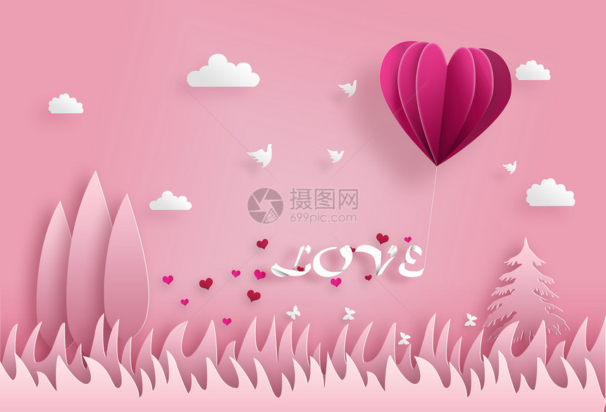 创意LOve场景图片