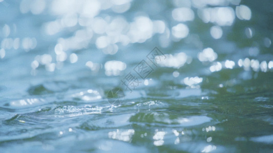 水波纹流动的水面GIF高清图片