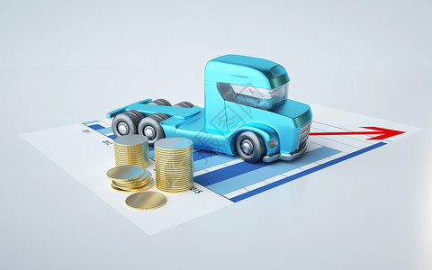 机械卡通汽车金融投资设计图片