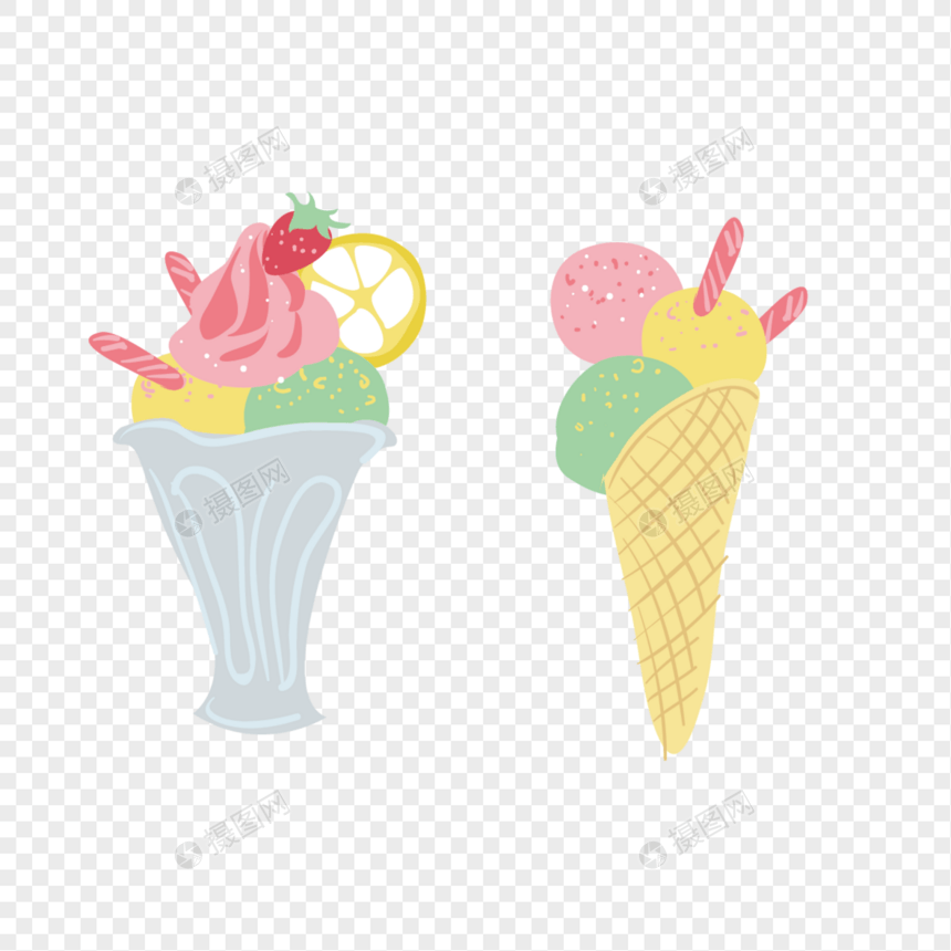 冰淇淋冷饮图片