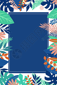 西双版纳热带花卉园清新花卉背景设计图片