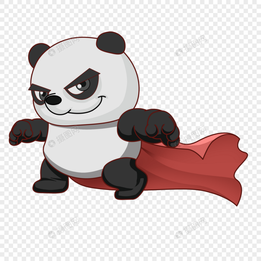 熊猫超人图片