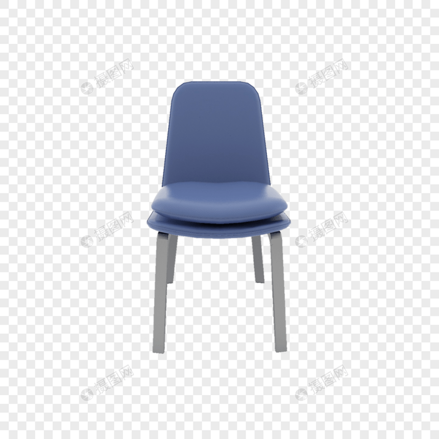 蓝色座椅图片